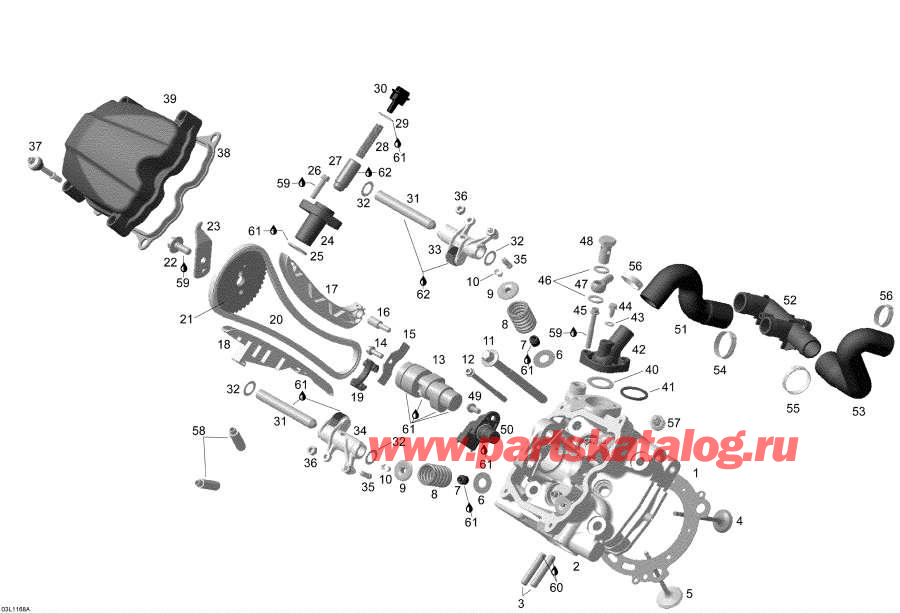  Lynx  - Cylinder Head Front,   Front