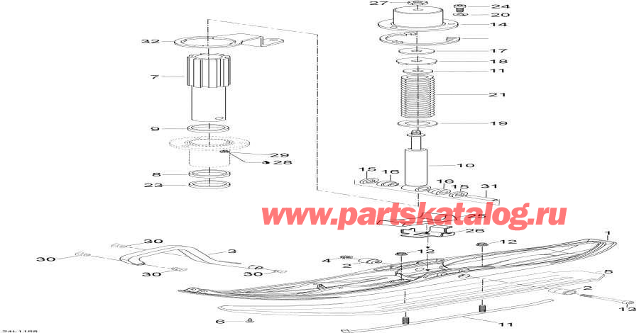  Lynx  -     - Front Suspension And Ski