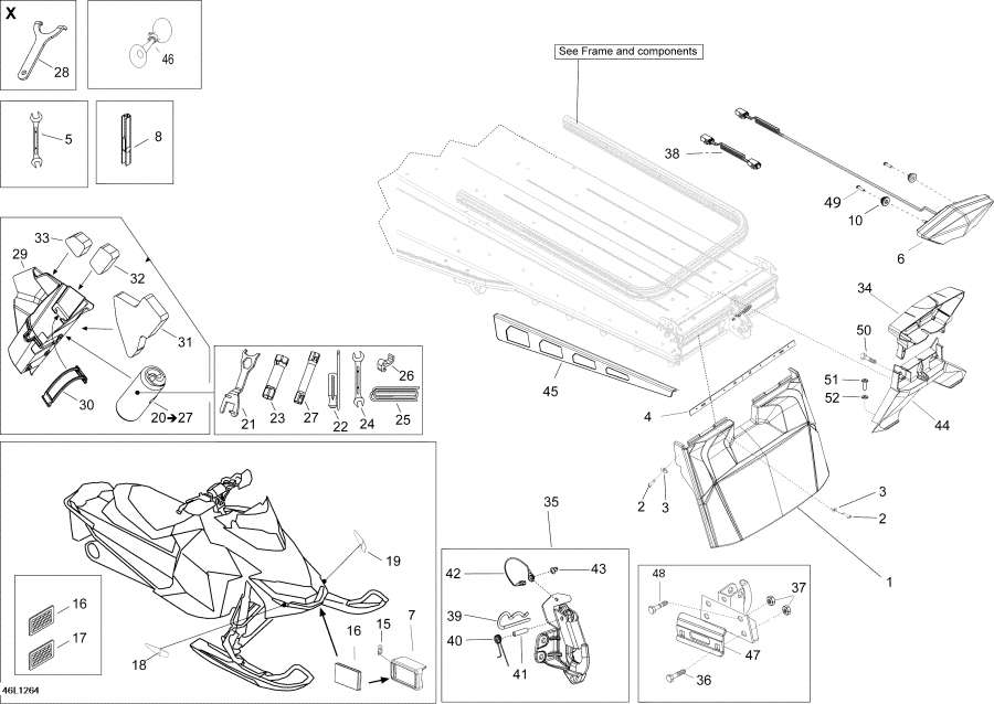 Snow mobile lynx  - Utilities - Utilities
