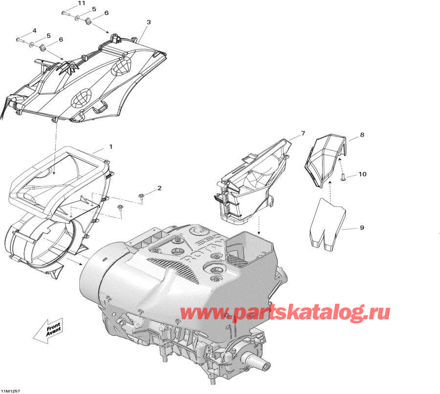 Snowmobiles lynx  - Cooling System -  System