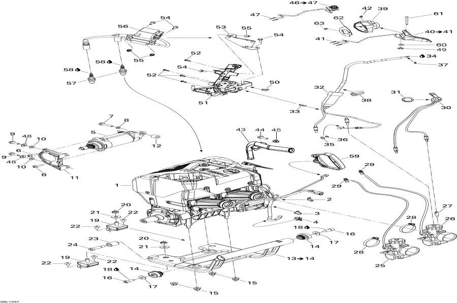 Snowmobiles lynx  -    Sport - Engine And Engine Support