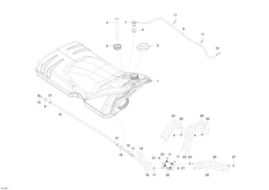 Snowmobiles   - Fuel System /  