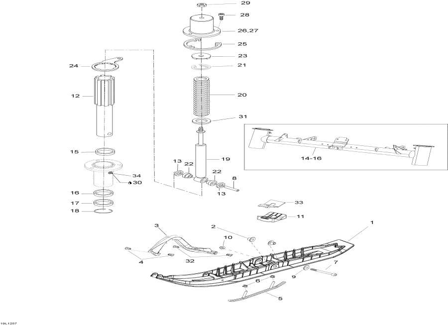 Snow mobile Lynx  -    