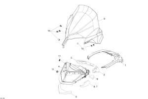 09-    Console (09- Windshield And Console)