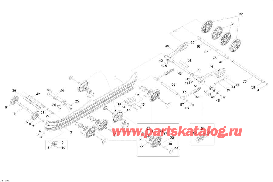  lynx  - Rear Suspension -  