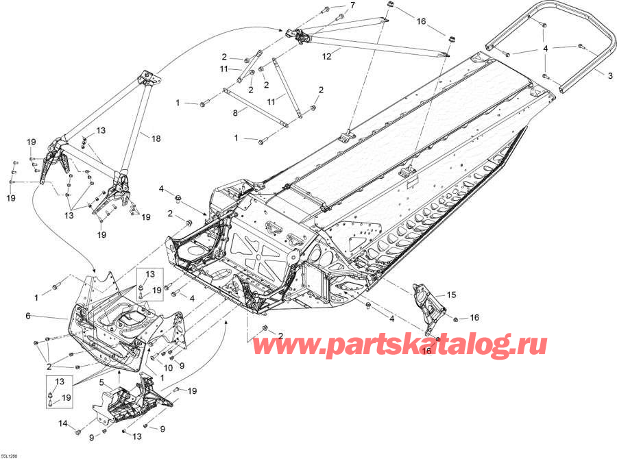 Snow mobile   - Frame And Components -   Components