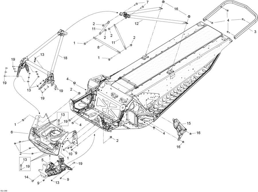 Snowmobile Lynx  -   Components