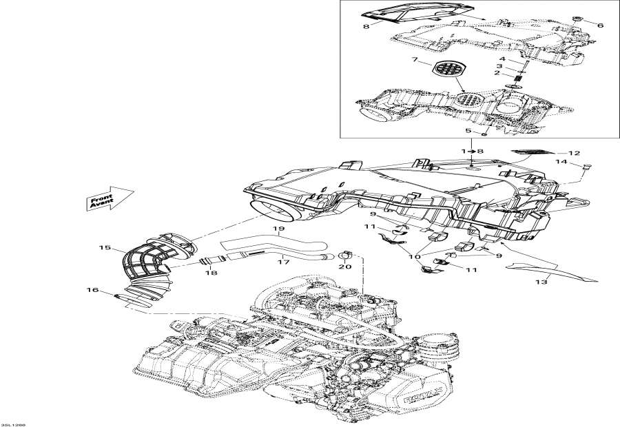  lynx  - Air   System / Air Intake System