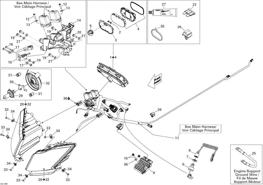 Snowmobiles lynx  - Electrical System -  System