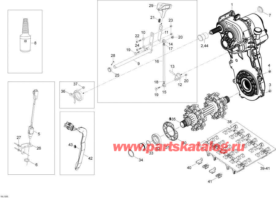Snowmobile �����  - Drive System / Drive System