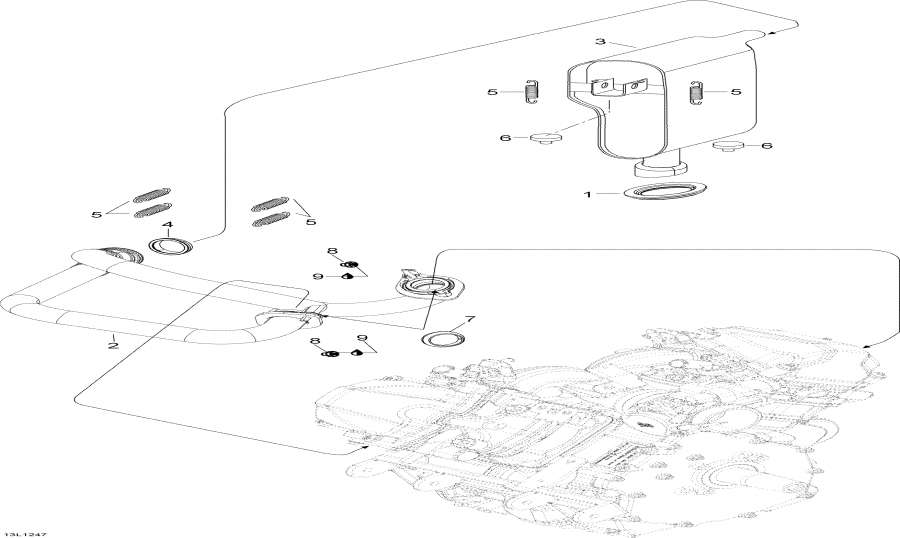 Snowmobile lynx  -   / Exhaust System