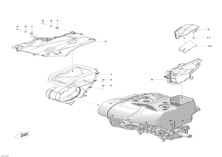 Snowmobiles   - Cooling System