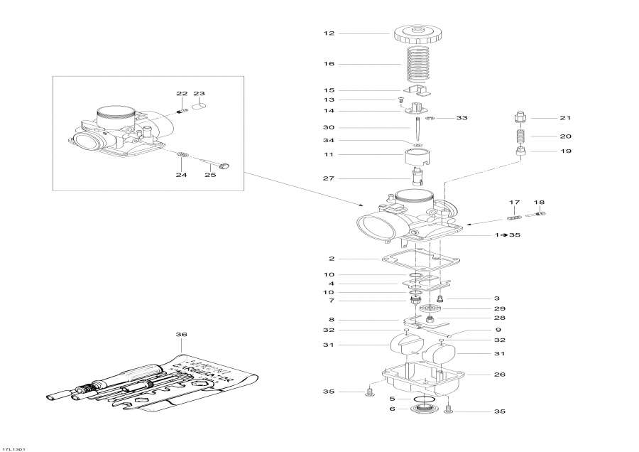  lynx  - Carburetor