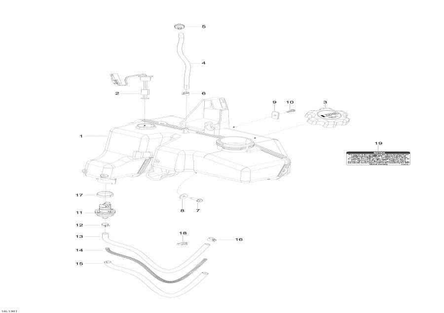 Snowmobile   - Oil System - Oil System