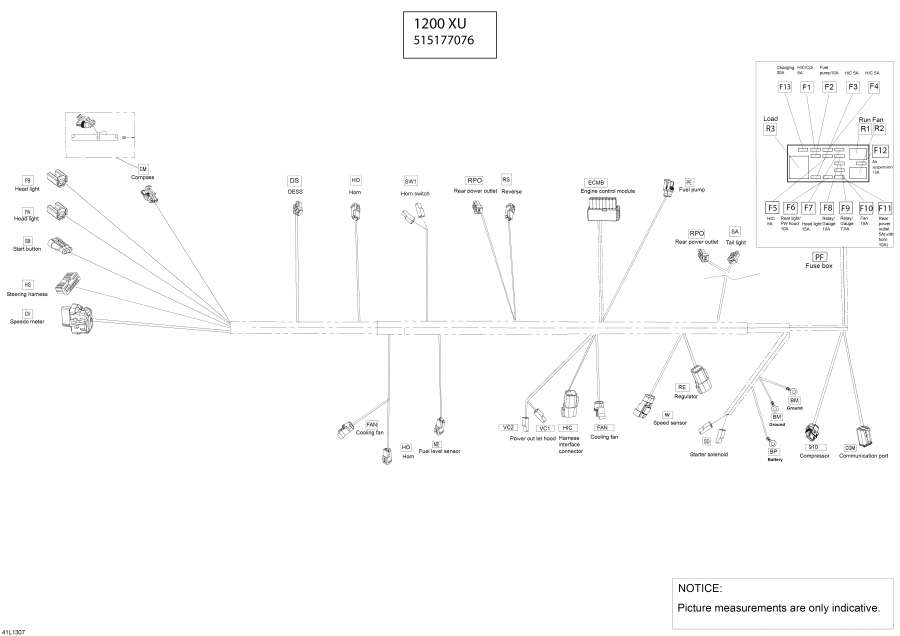 Snowmobiles   -  -   / Electrical Harness