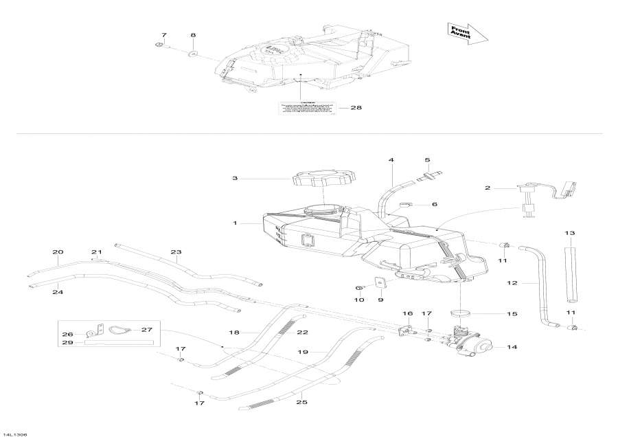Snowmobiles   - Oil System