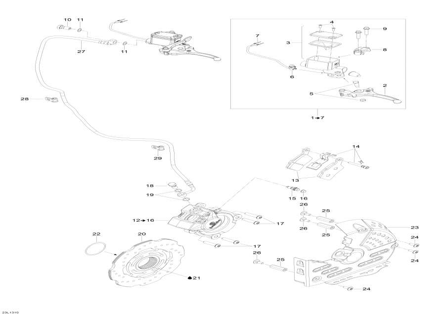 Snowmobiles lynx  -   - Hydraulic Brakes