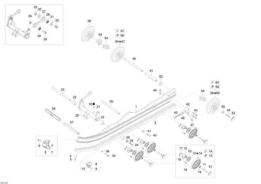 ��������� �����  - Rear Suspension / ������ ��������