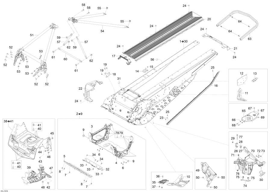 Snowmobiles �����  - Frame