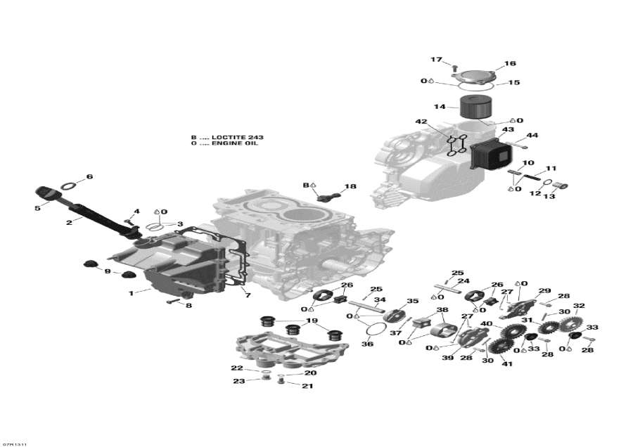 ��������� lynx  - ������ ��������� / Engine Lubrication