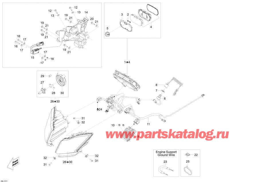 Snow mobile   - Electrical System