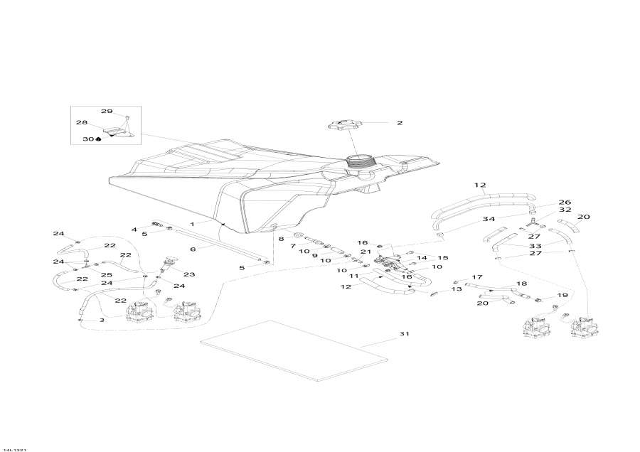 Snowmobiles   - Fuel System /  