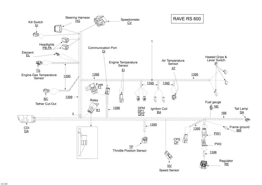 �������� Lynx  - ��������� - ���� �������� / Electrical Harness