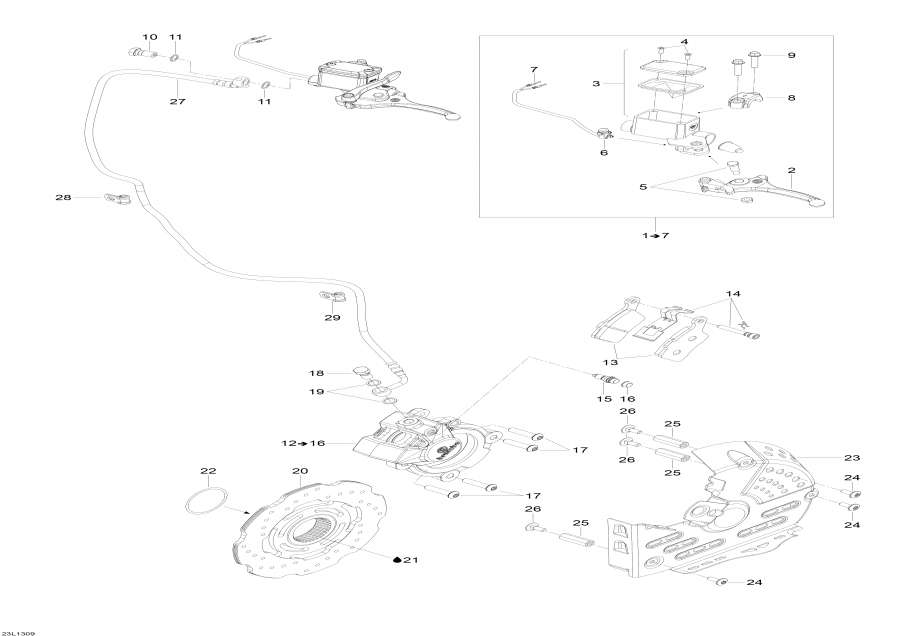 Snowmobiles lynx  -   / Hydraulic Brakes