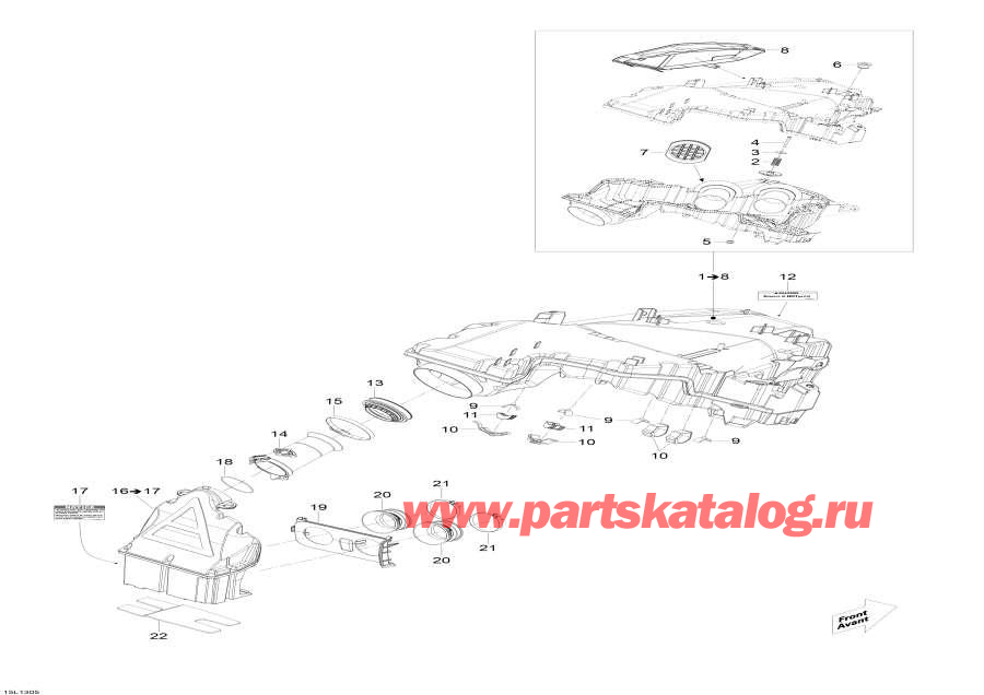 �������� lynx  - Air ������� ������ System / Air Intake System