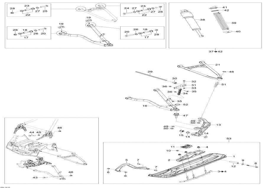  Lynx  -     - Front Suspension And Ski