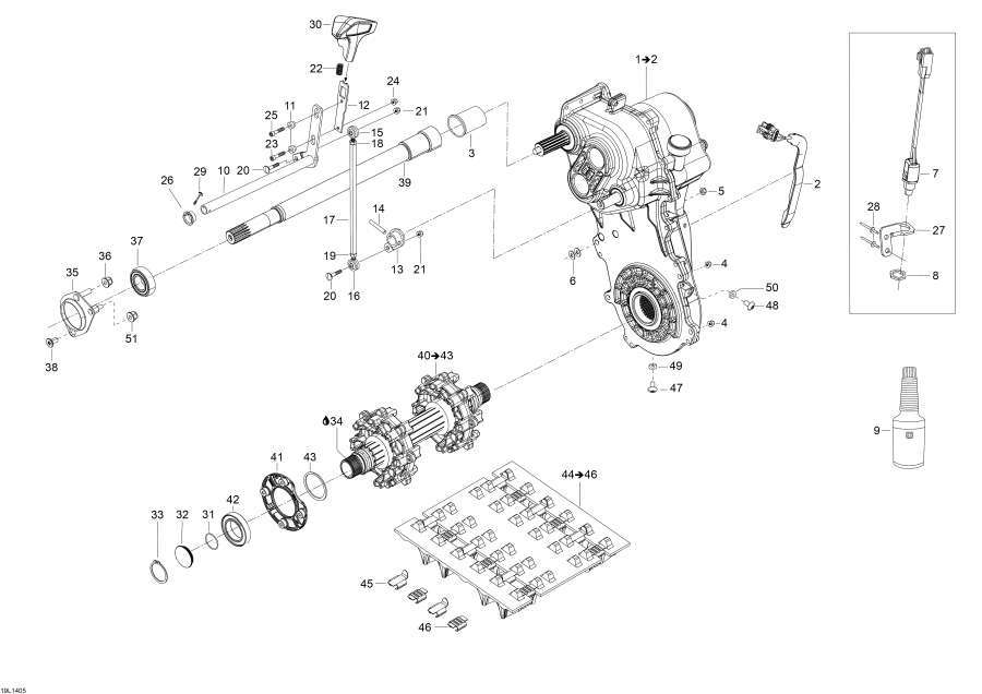 Snowmobiles   - Drive System / Drive System