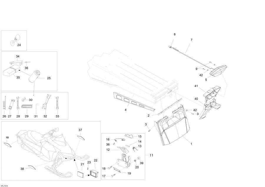 Snowmobiles Lynx  - Utilities