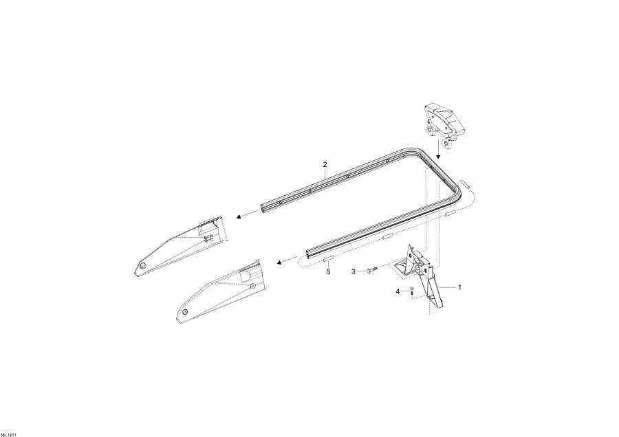 Snow mobile lynx  - Cargo Rack / Cargo Rack