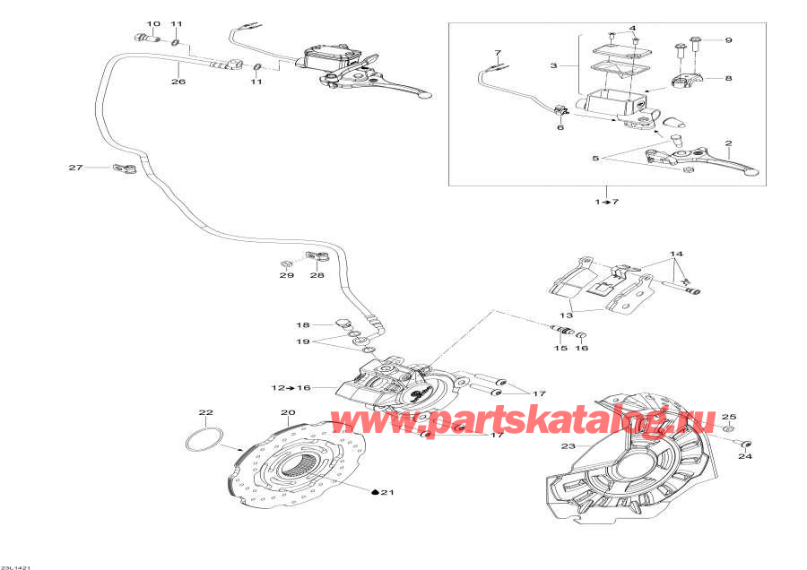  lynx  - Hydraulic Brakes /  