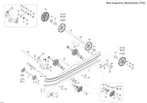 08-   (3700) (08- Rear Suspension (3700))