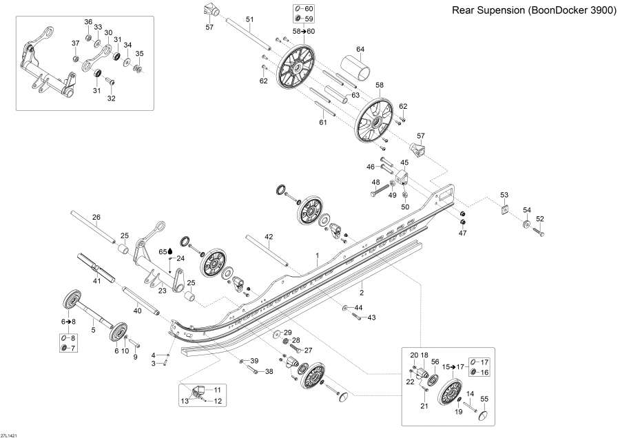    - Rear Suspension (3900) /   (3900)