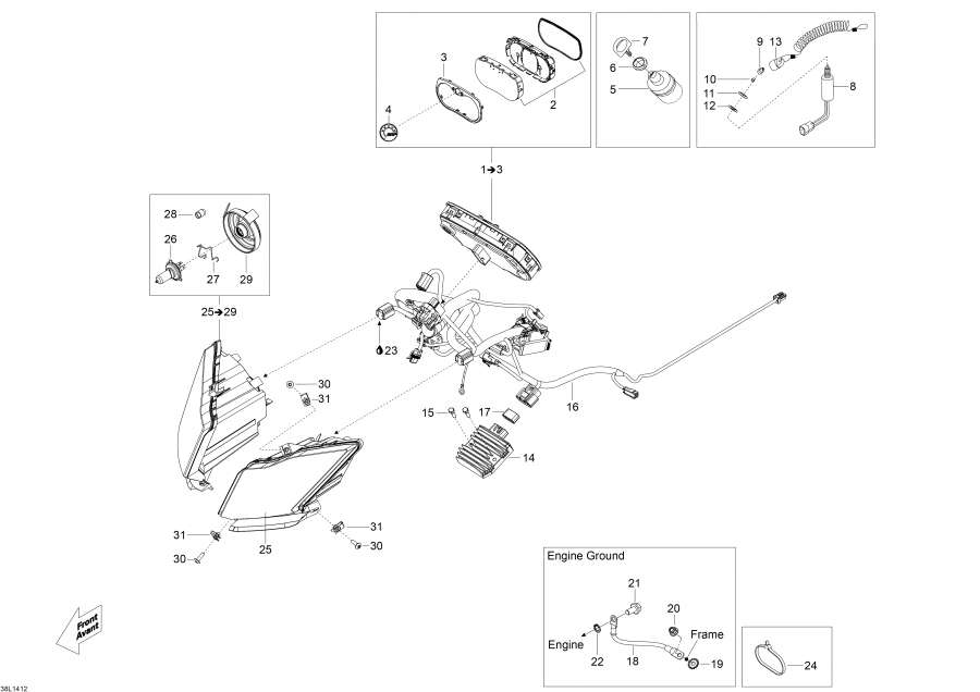 Snowmobiles   - Electrical System /  System