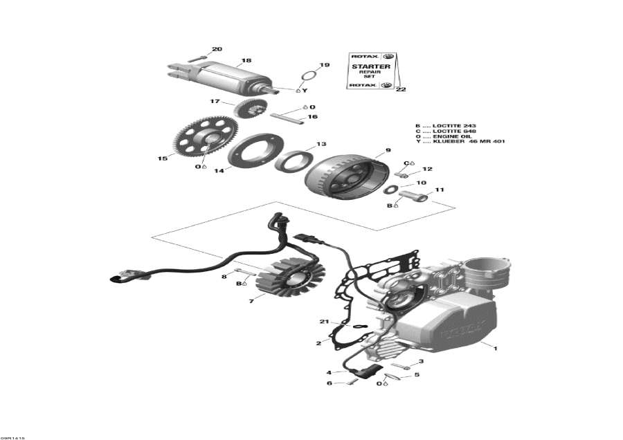 Snowmobiles Lynx  -    / Magneto And Electric Starter