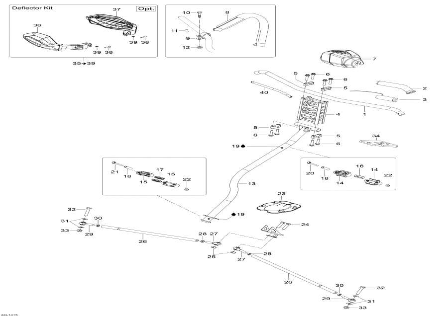 Snowmobile �����  - Steering System / ������� ������� System