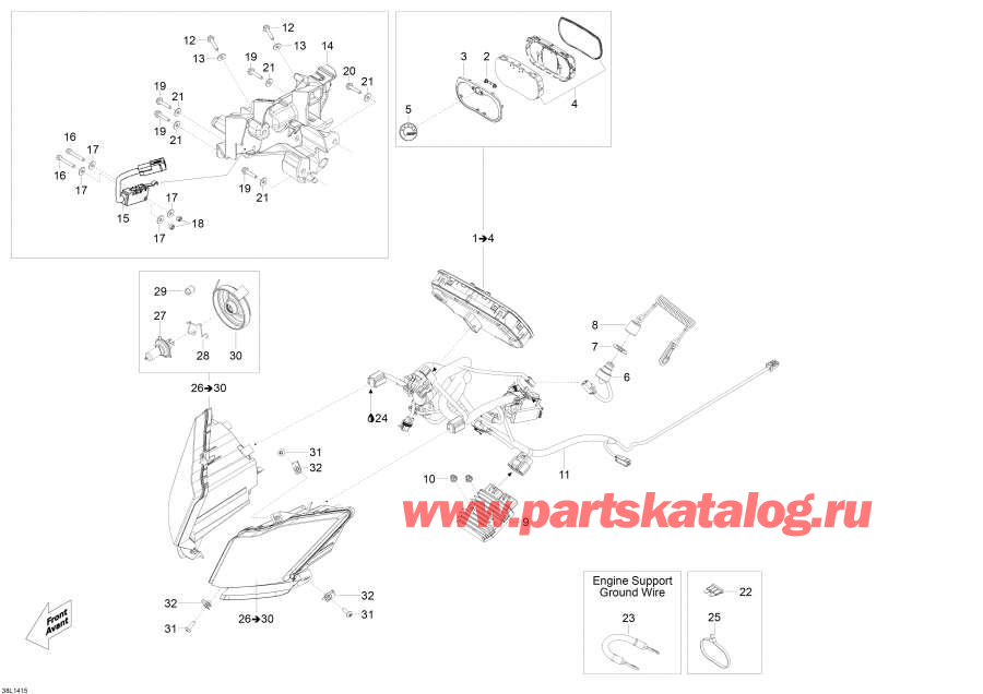 Snowmobile   -  System / Electrical System