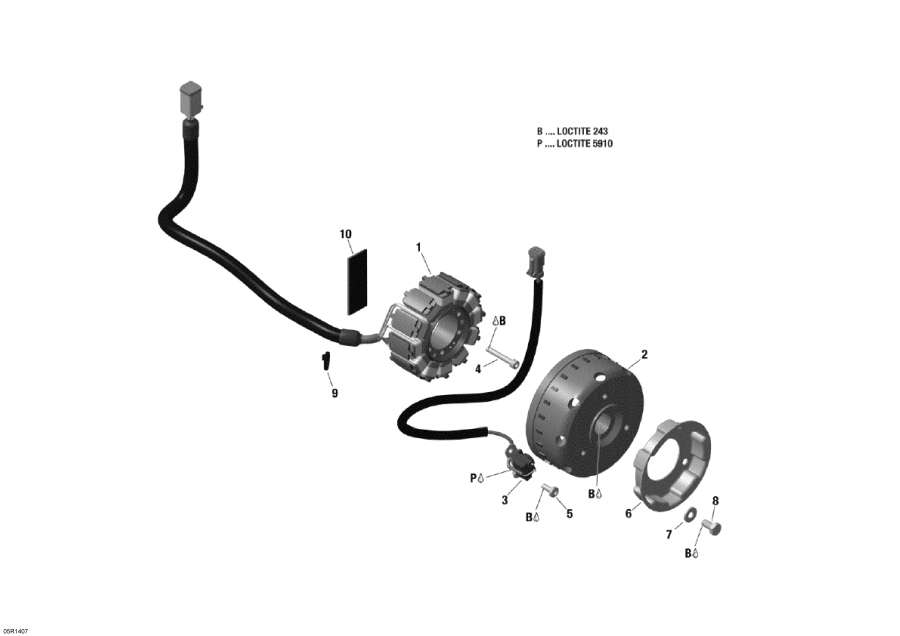 Snowmobiles �����  - magneto / �������