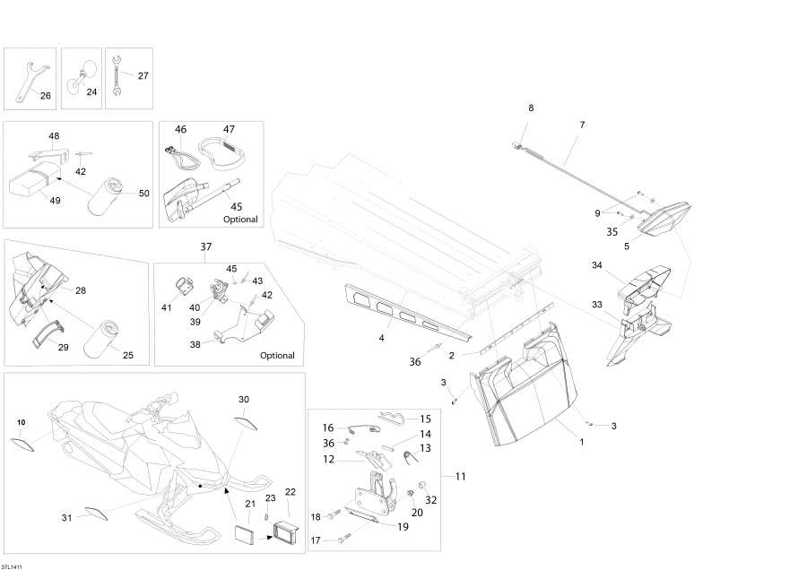 Snowmobile Lynx  - Utilities / Utilities