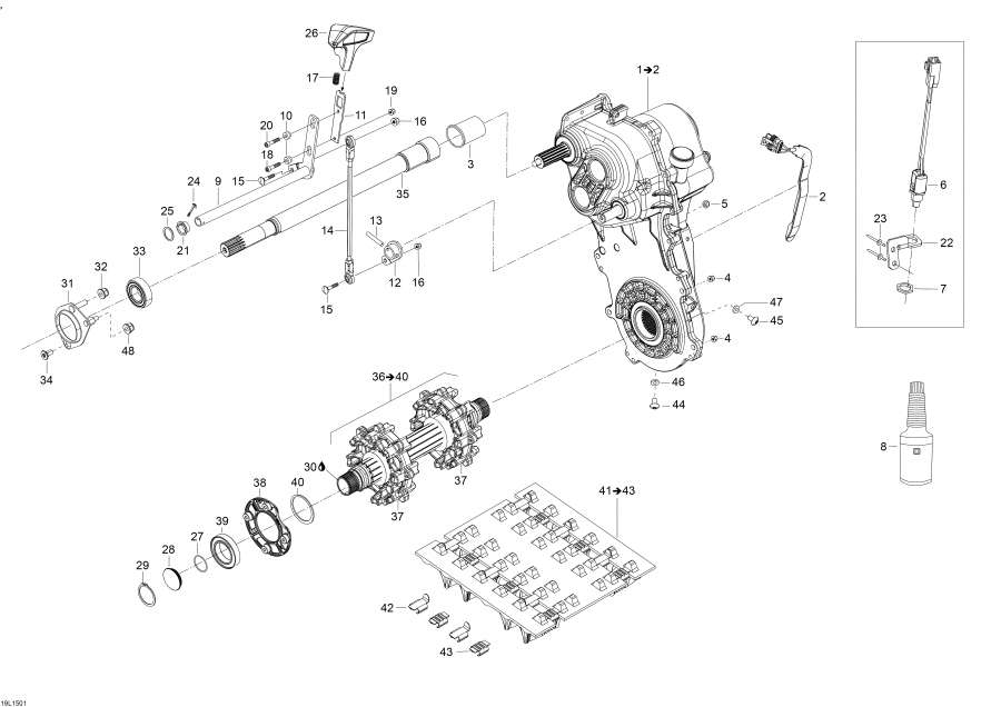 Snowmobile �����  - Drive System - Drive System