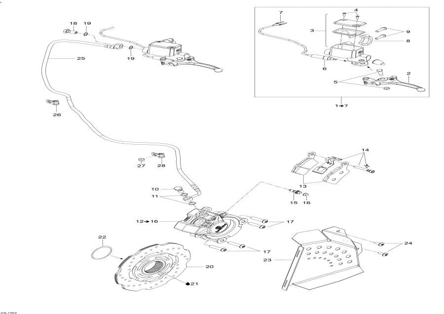 Snow mobile   -  ,Hydraulic Brakes