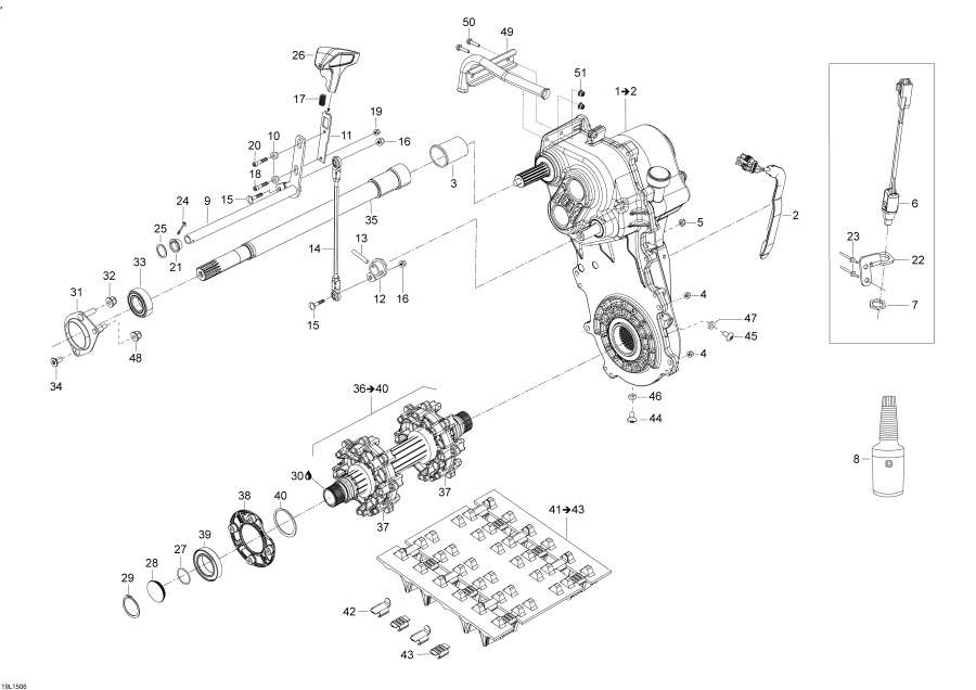 Snowmobiles   - Drive System