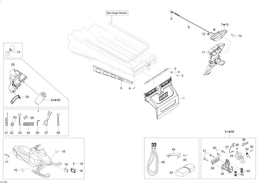 Snowmobiles Lynx  - Utilities