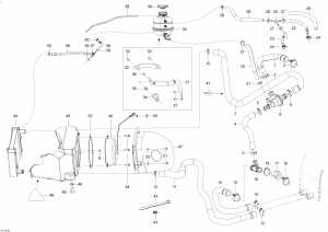 01-  System - 600 E-tec (01- Cooling System - 600 E-tec)