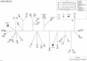 10-  -   - 1200 4-tec (10- Electrical Harness - 1200 4-tec)