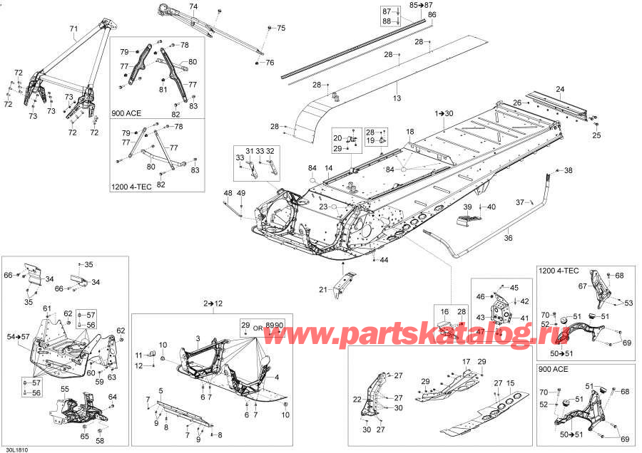 �������� lynx  - Frame 69ranger - 1200 4-tec / ���� 69ranger - 1200 4-tec