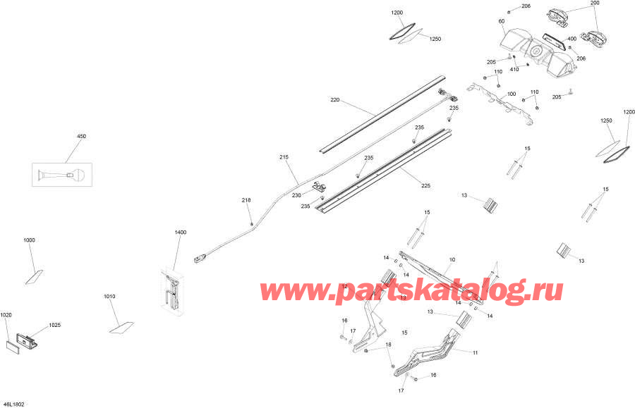 Snowmobile lynx  - Utilities Boondocker Engine 850 E-tec - Package Bd4100 Ds